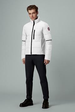 Chamarras Canada Goose Hombre México - HyBridge Chaqueta De Plumas Blancos ZG2560974
